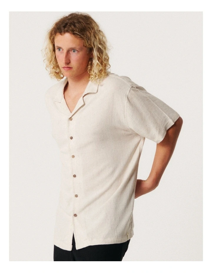 Ernie Resort Shirt in Oatmeal image 6