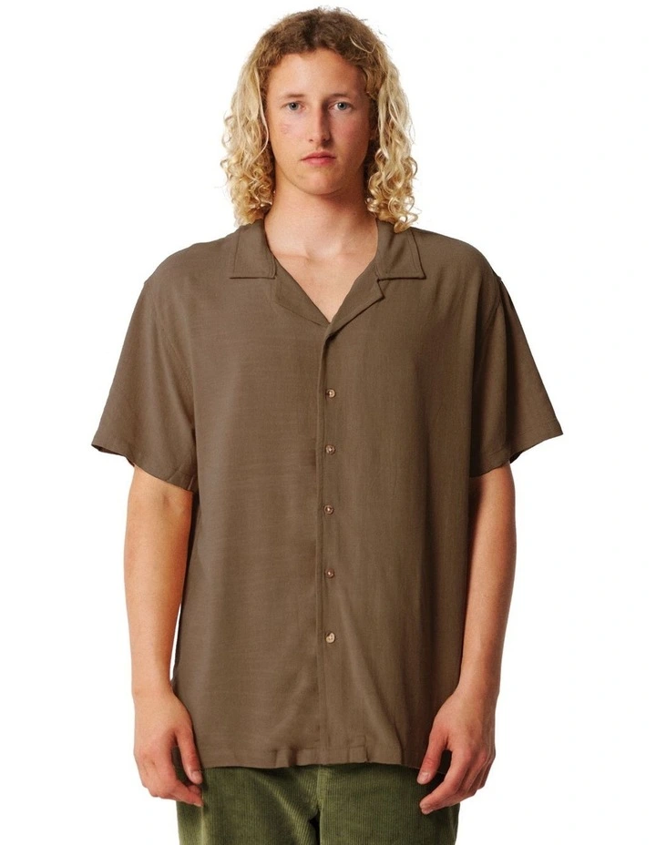 Ernie Resort Shirt in Rock image 1