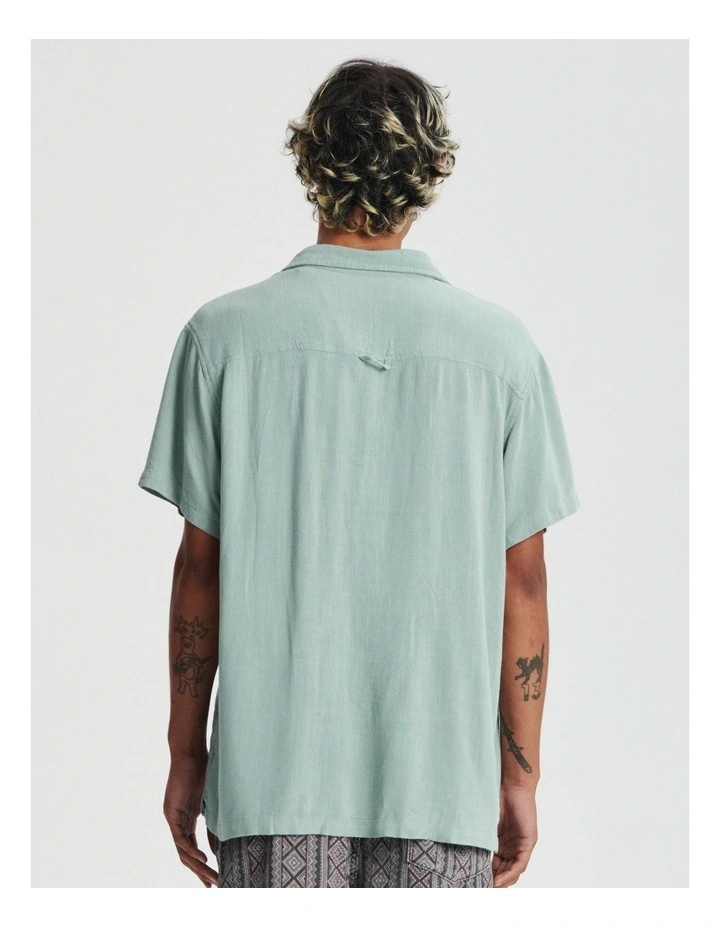 Ernie Resort Shirt in Sage image 2