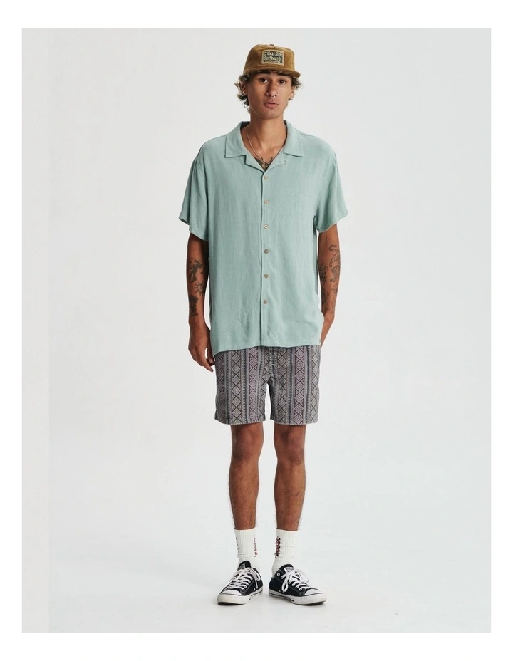 Ernie Resort Shirt in Sage image 4