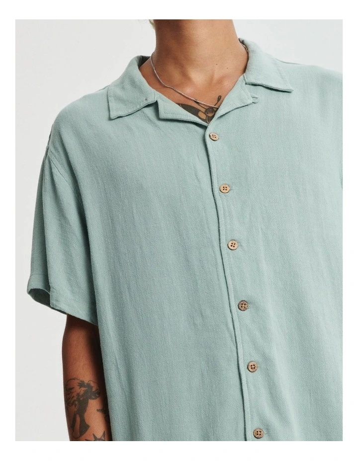 Ernie Resort Shirt in Sage image 6