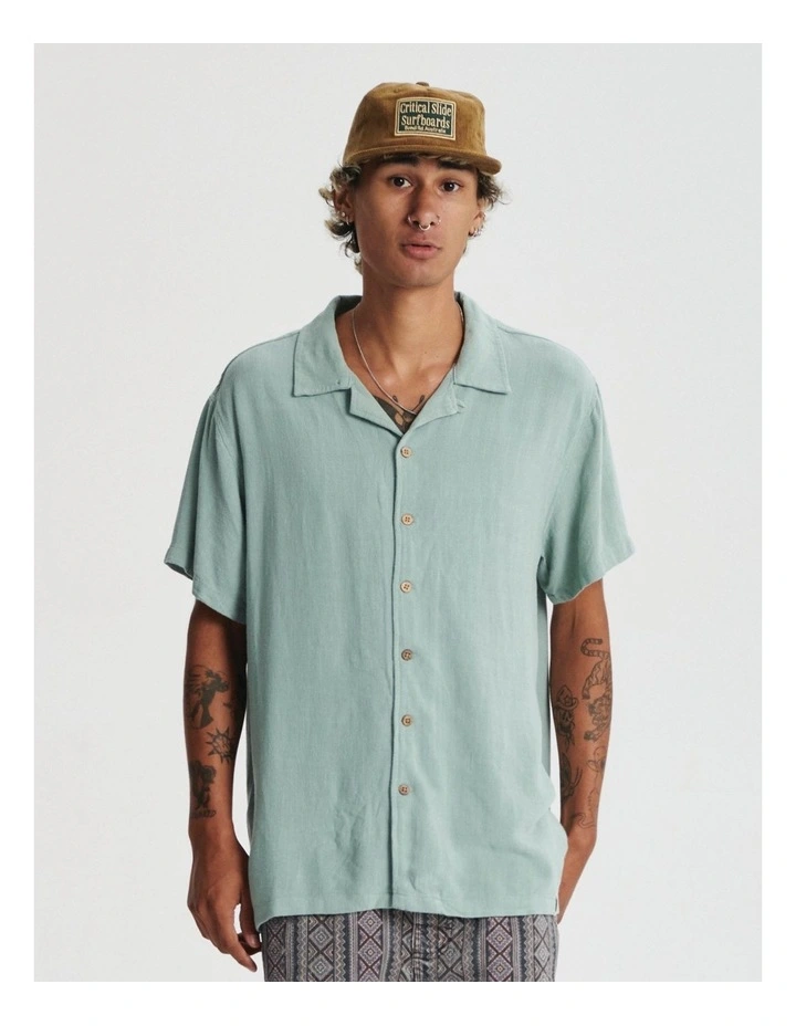 Ernie Resort Shirt in Sage image 7