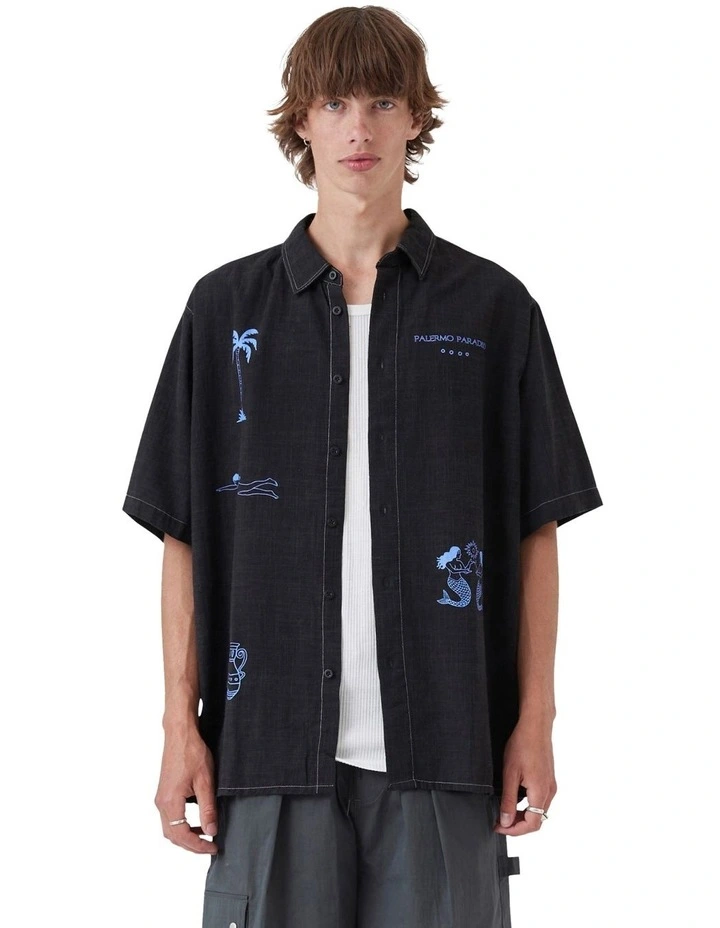 Palermo Shirt in Black image 1