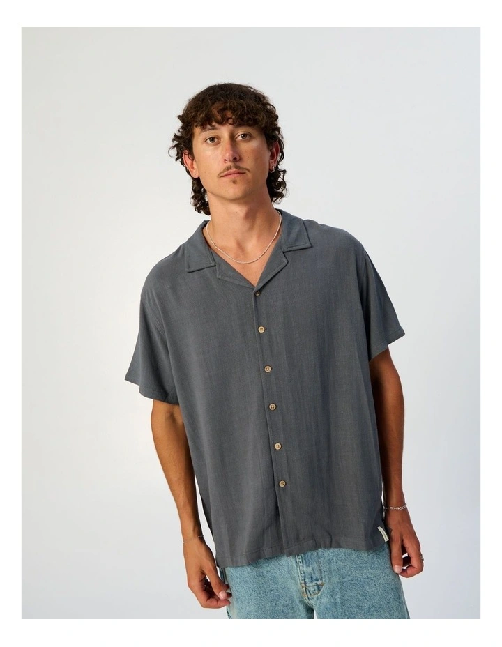 Ernie Resort Shirt in Grey image 5