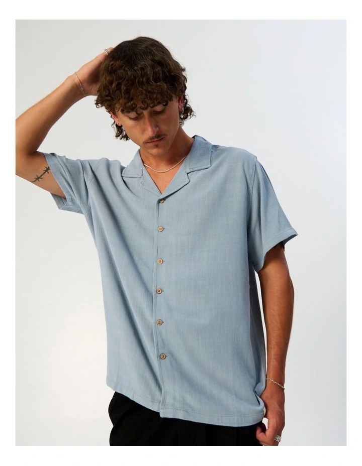 Ernie Resort Shirt in Blue image 5