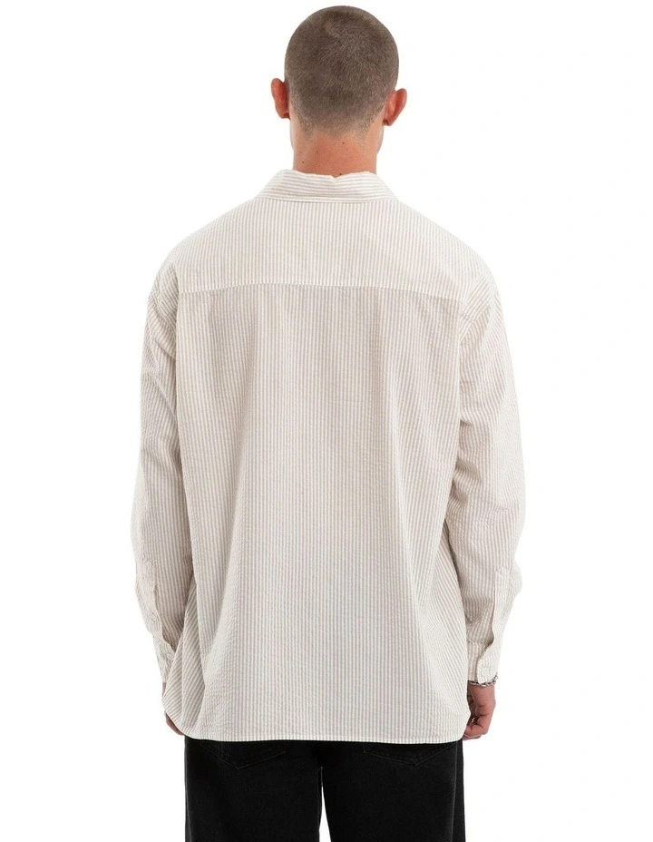 Dunewave Long Sleeve Shirt in Beige image 2