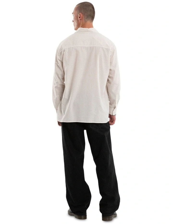 Dunewave Long Sleeve Shirt in Beige image 5