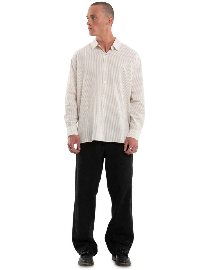 Dunewave Long Sleeve Shirt in Beige image 6
