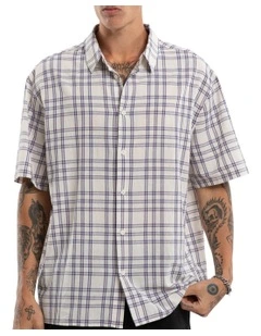 Dimension Boxy Shirt in White