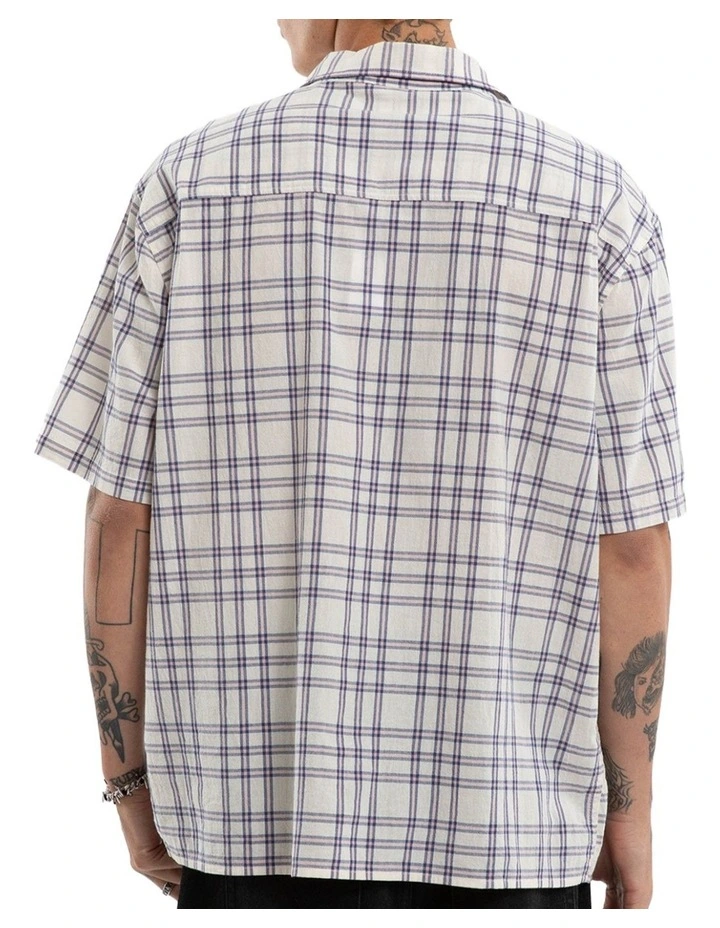 Dimension Boxy Shirt in White image 2