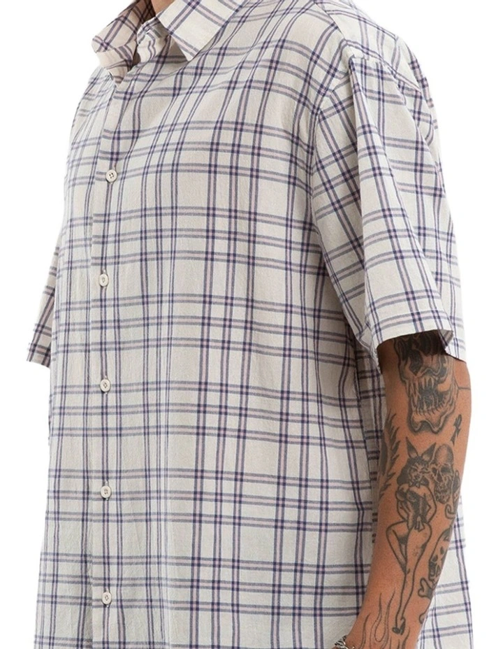 Dimension Boxy Shirt in White image 3