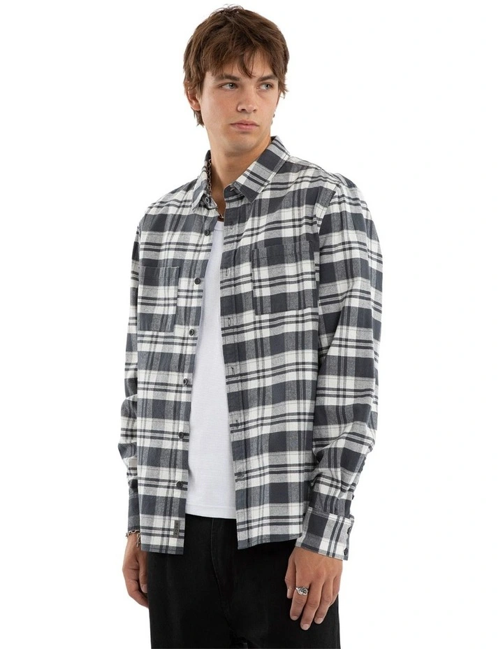 Vista Long Sleeve Shirt in Grey image 3