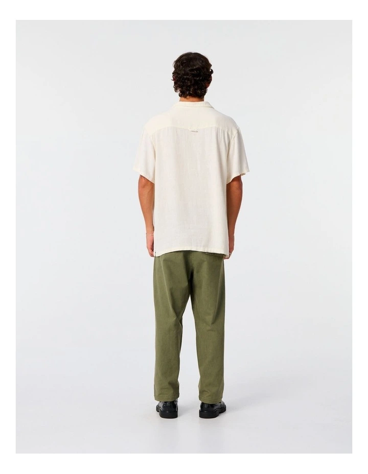 Ernie Resort Shirt in Cream image 2