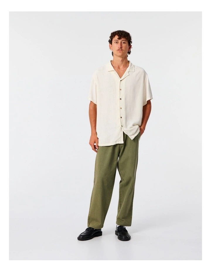 Ernie Resort Shirt in Cream image 5