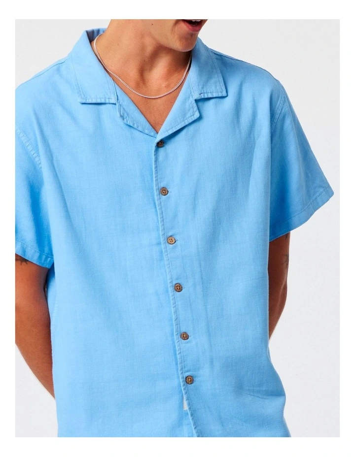 Ernie Resort Shirt in Blue image 4