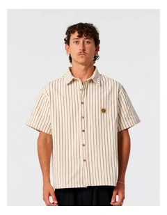 Portals Short Sleeve Shirt in White