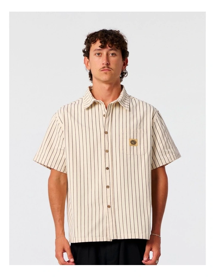 Portals Short Sleeve Shirt in White image 1
