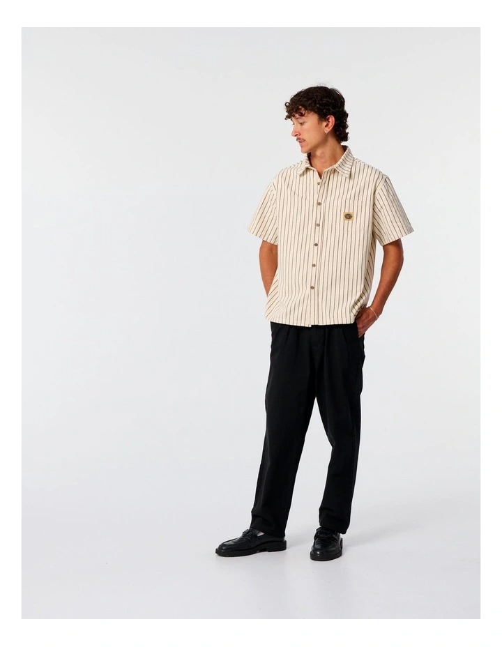 Portals Short Sleeve Shirt in White image 5
