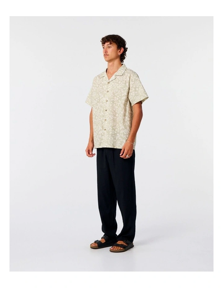 Sundazed Short Sleeve Resort Shirt in Green image 3