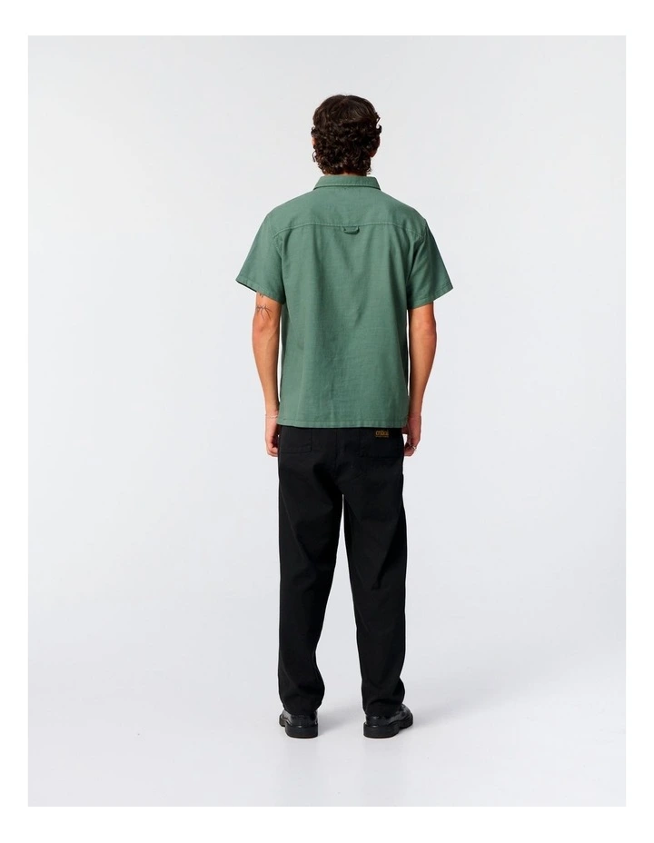 Lamrock Short Sleeve Shirt in Green image 2