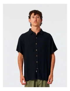Lamrock Short Sleeve Shirt in Black