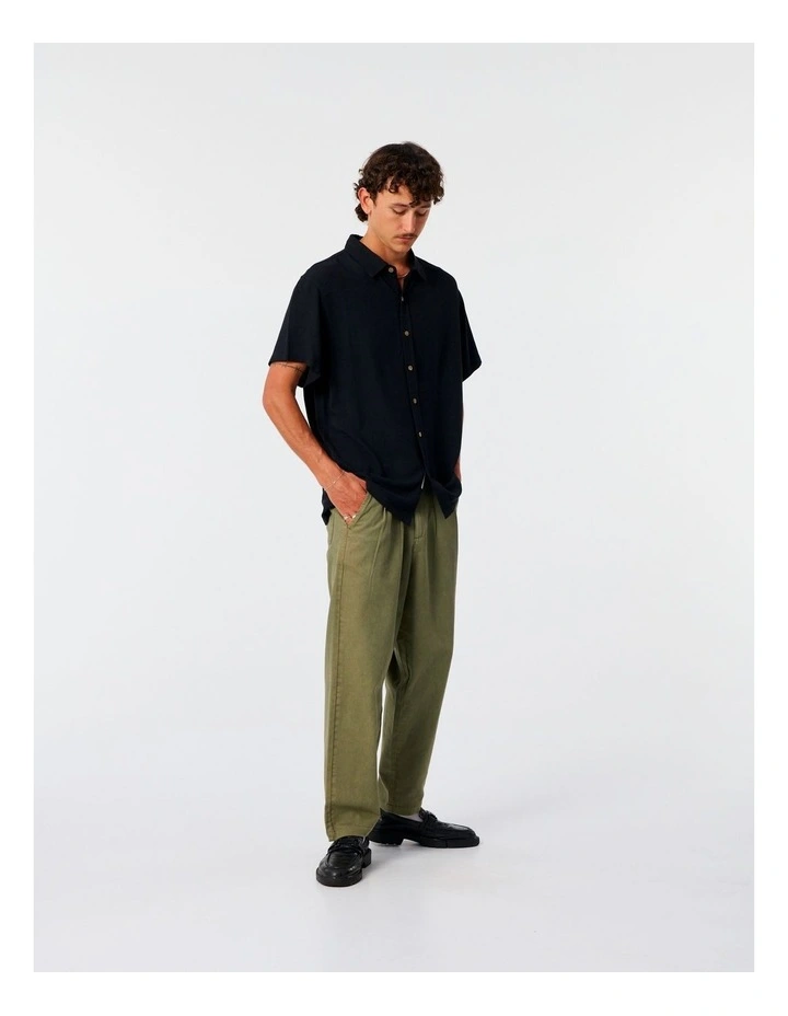 Lamrock Short Sleeve Shirt in Black image 5
