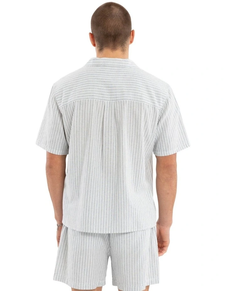 Sunset Cabana Shirt in Teal image 2