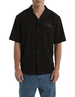 Comfort Short Sleeve Shirt in Black