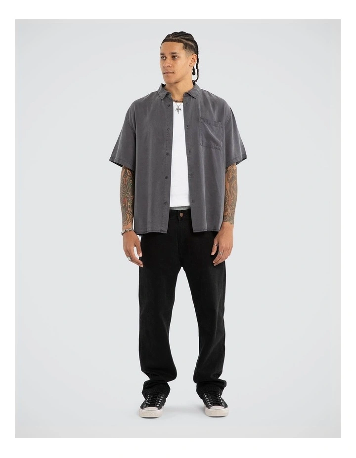 Acid Charcoal Ss Shirt image 6
