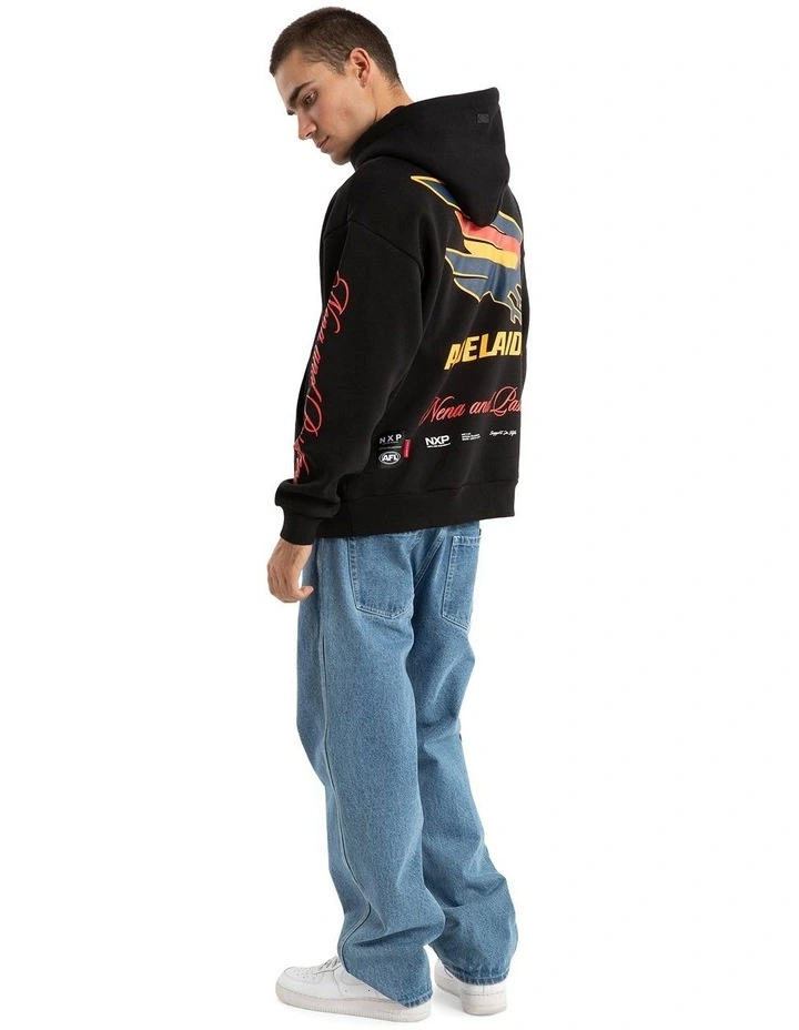 AFL Adelaide Season Hoodie in Black image 5