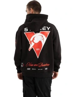 Sydney Season Hoodie in Jet Black