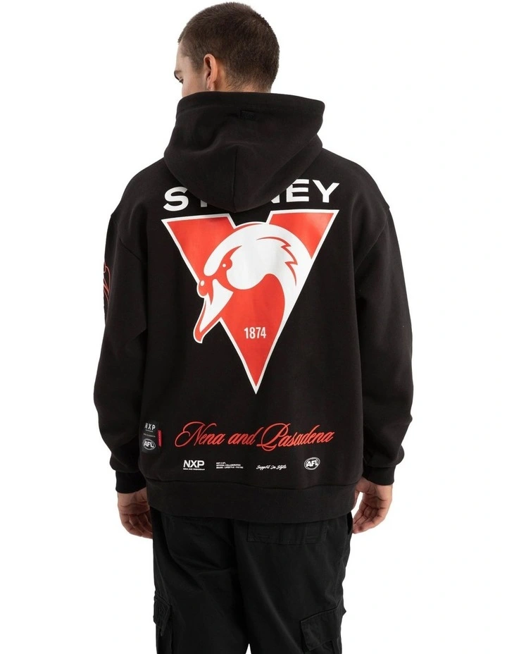 Sydney Season Hoodie in Jet Black image 1