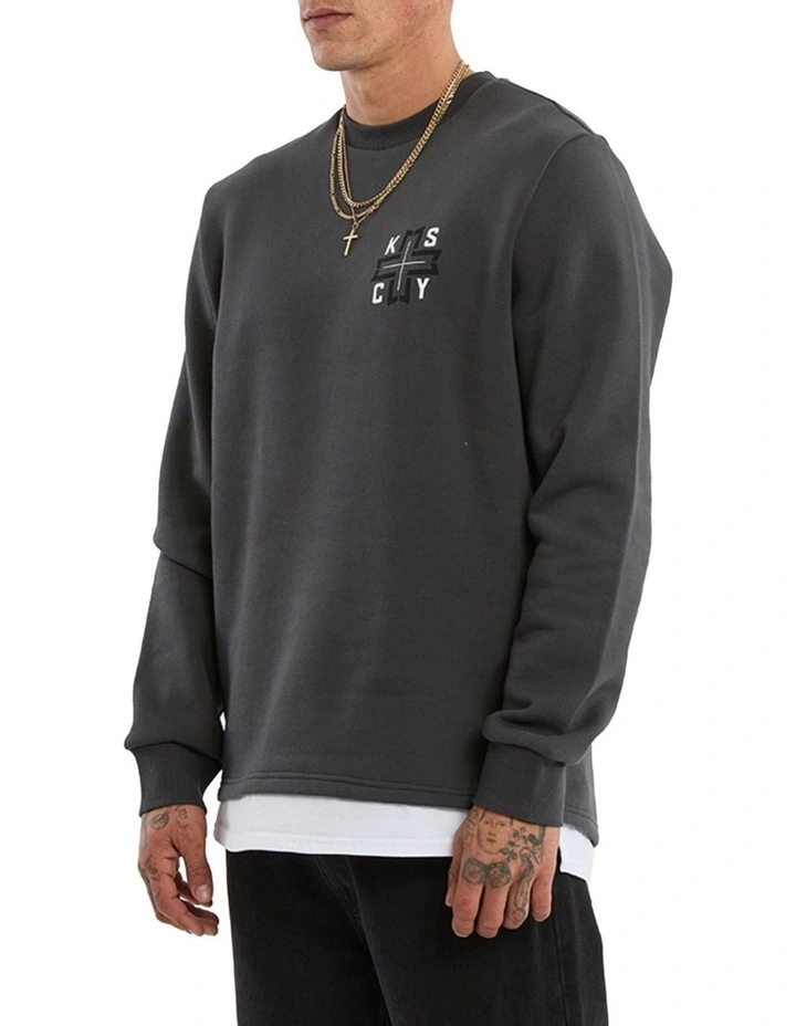 Roast Layered Sweater in Grey image 5