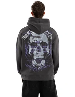 Enter Oversized Hoodie in Grey