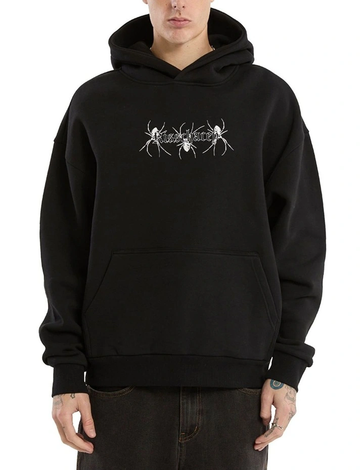 Creep Oversized Hoodie in Black image 1
