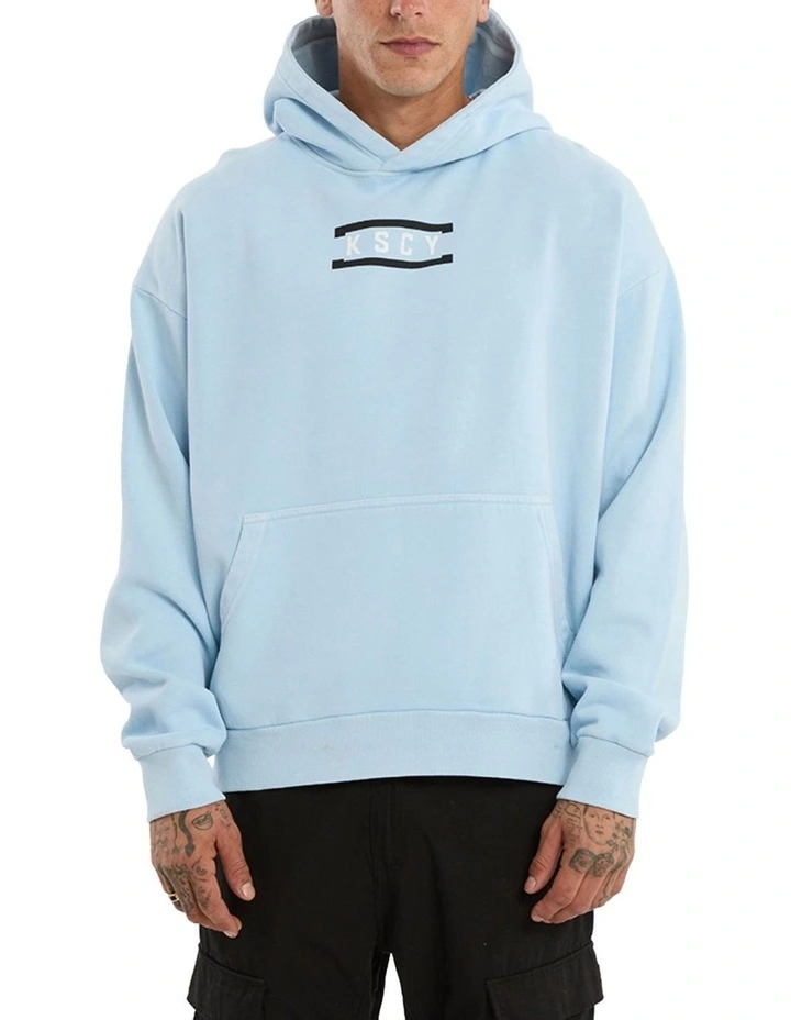 Constitute Oversized Hoodie in Blue image 4
