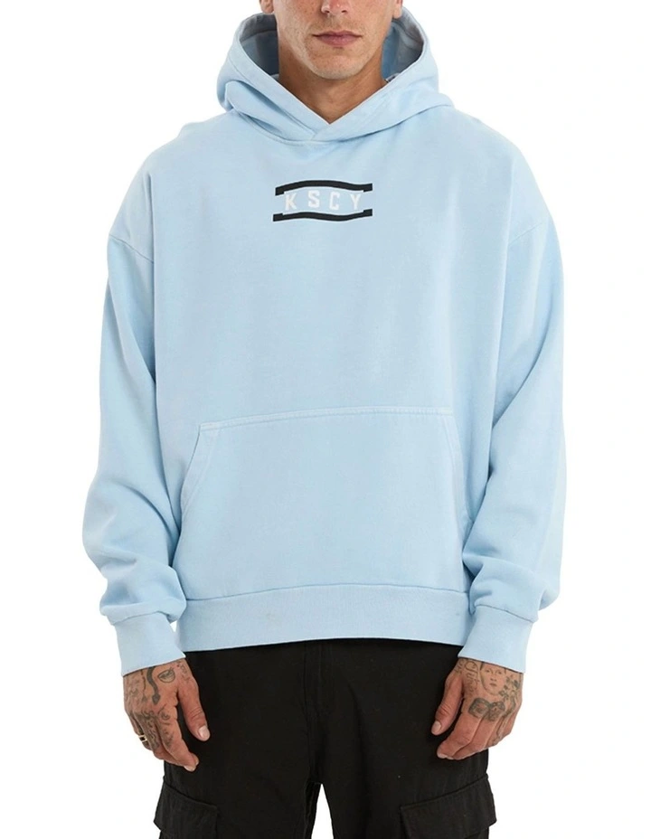 Constitute Oversized Hoodie in Blue image 3