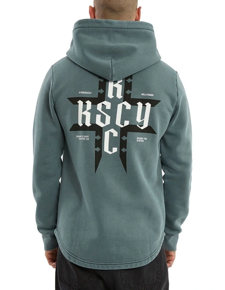 Catalyst Dual Curved Hoodie in Grey image 2
