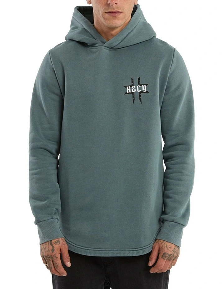 Catalyst Dual Curved Hoodie in Grey image 4