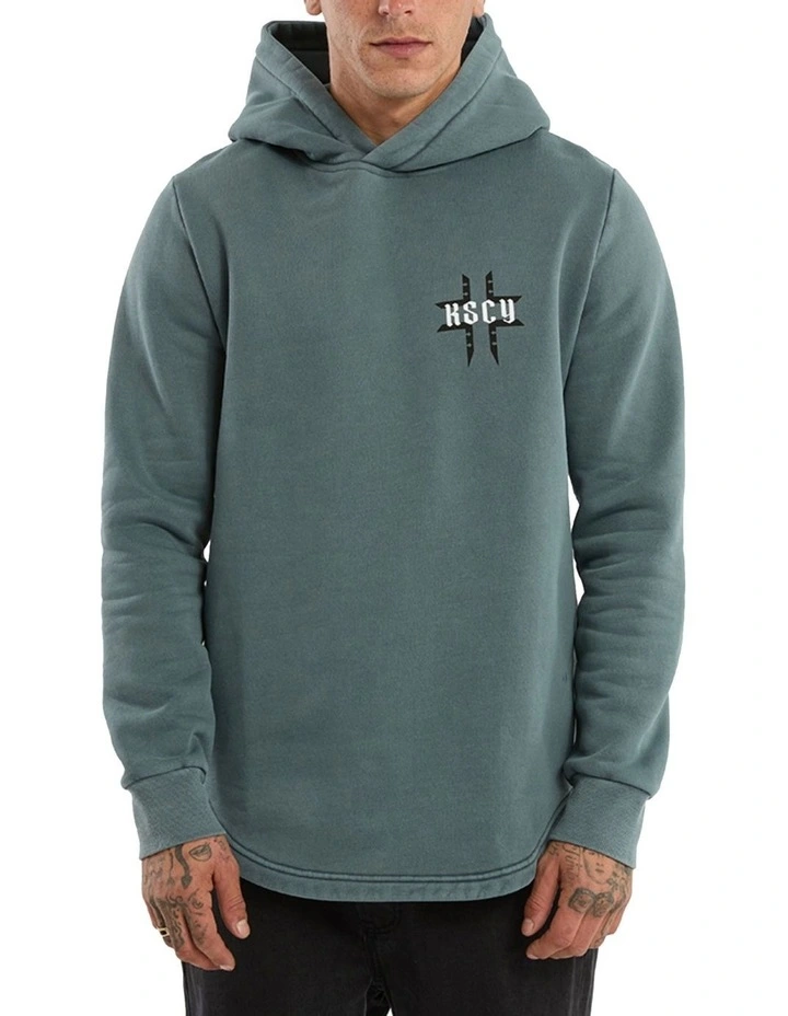 Catalyst Dual Curved Hoodie in Grey image 3