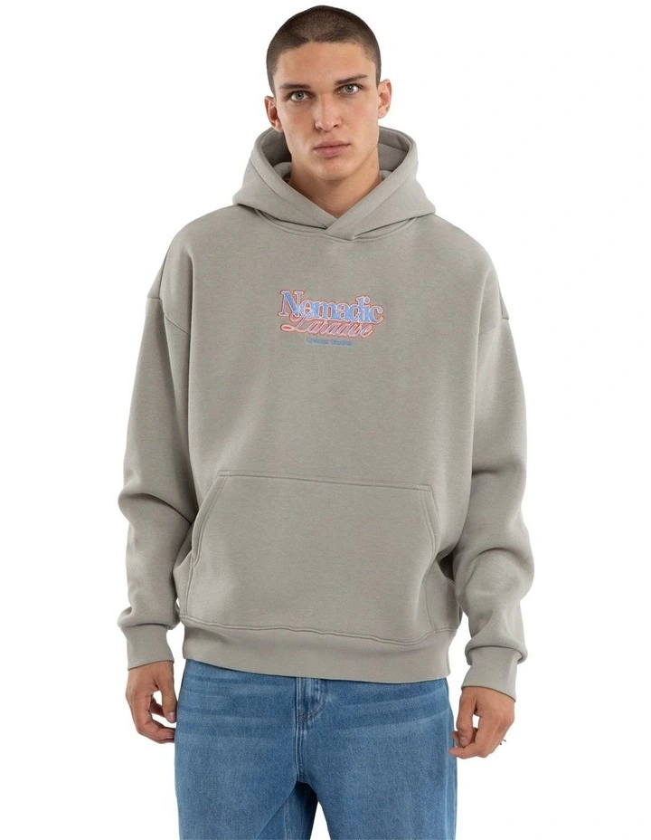 Unwind Oversized Hoodie in Grey image 1