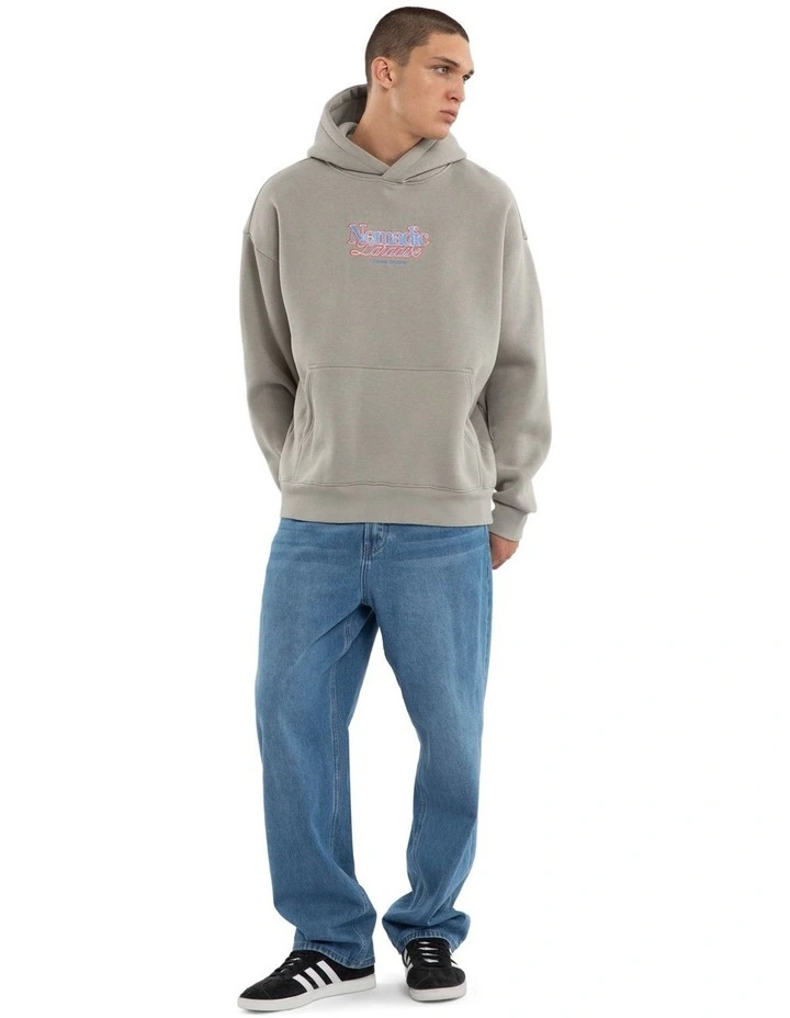 Unwind Oversized Hoodie in Grey image 6