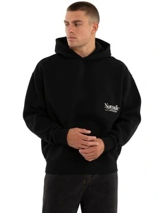Retreat Oversized Hoodie in Black
