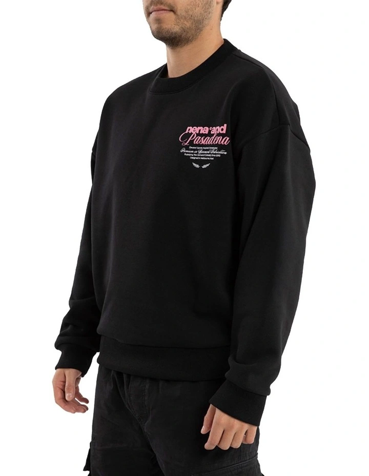 Limitless Box Fit Sweater in Anthracite Black image 6