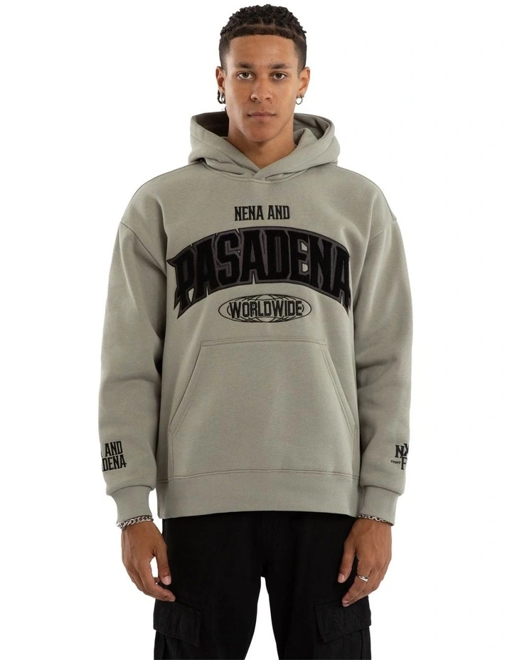 Gym Relaxed Hoodie in Grey image 1