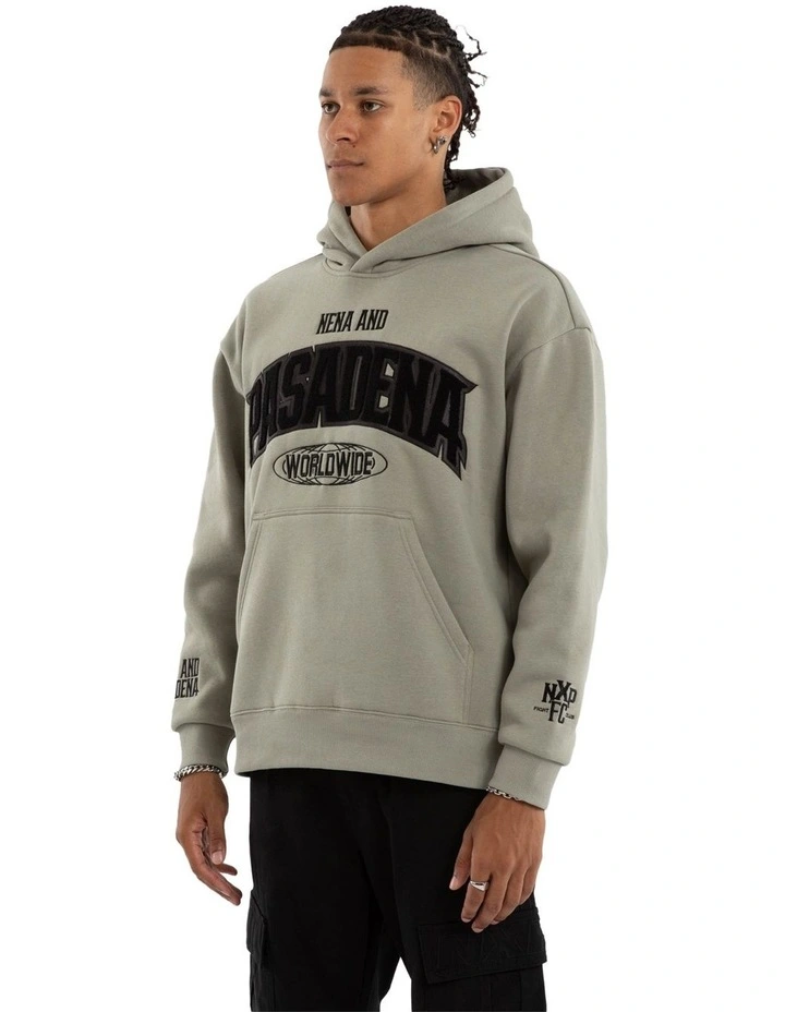 Gym Relaxed Hoodie in Grey image 3