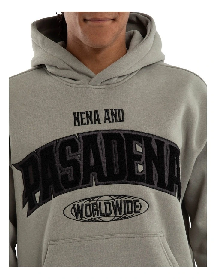 Gym Relaxed Hoodie in Grey image 4