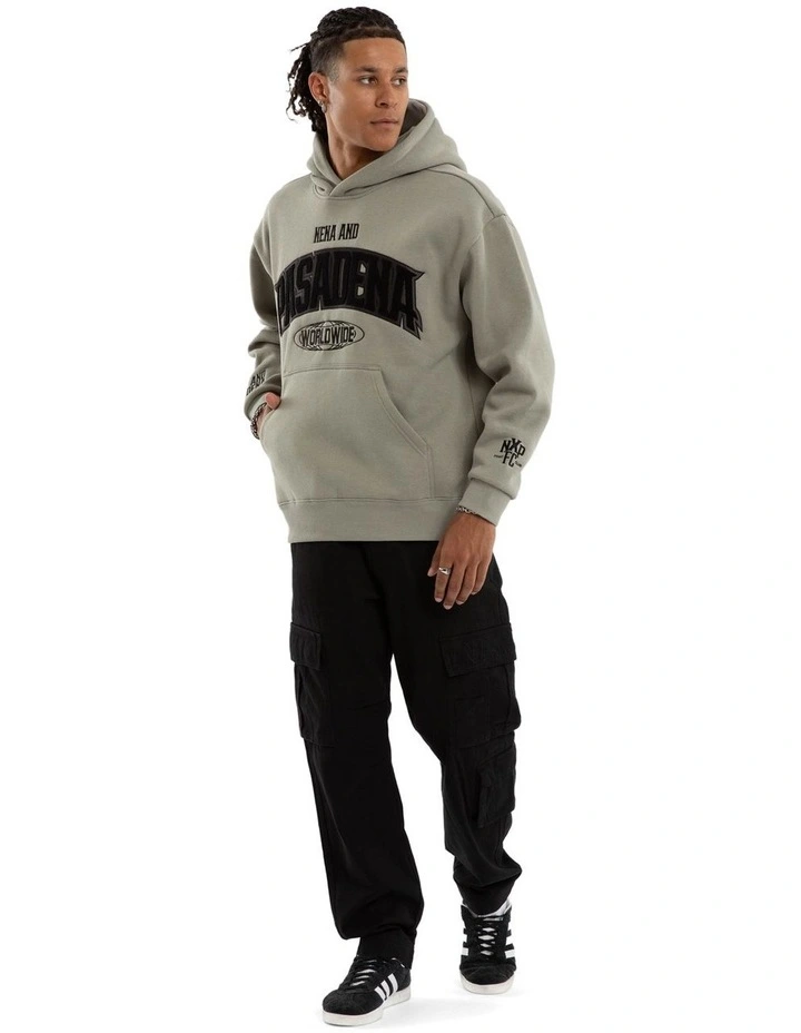 Gym Relaxed Hoodie in Grey image 6