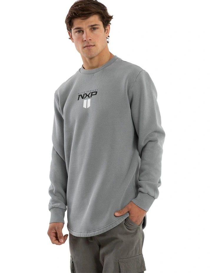 Crew Dual Curved Sweater image 3