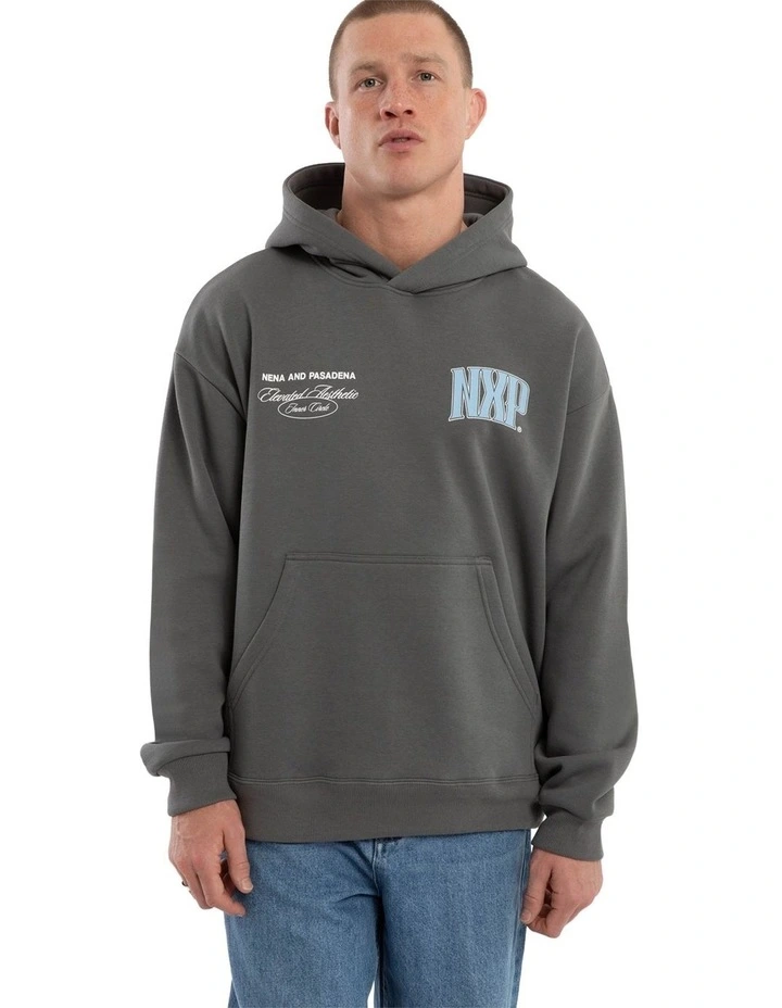 Carbon Relaxed Hoodie in Grey image 2